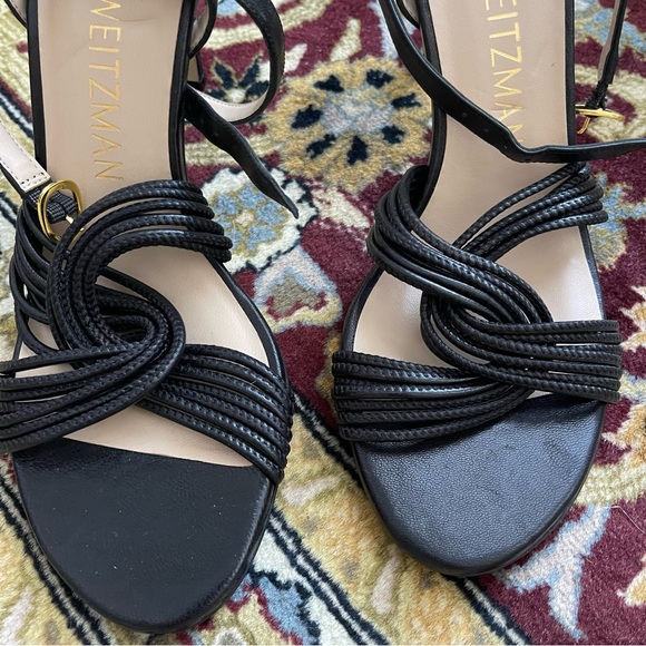Stuart Weitzman Twist Sleek Sandal Heel - Picture 7 of 9